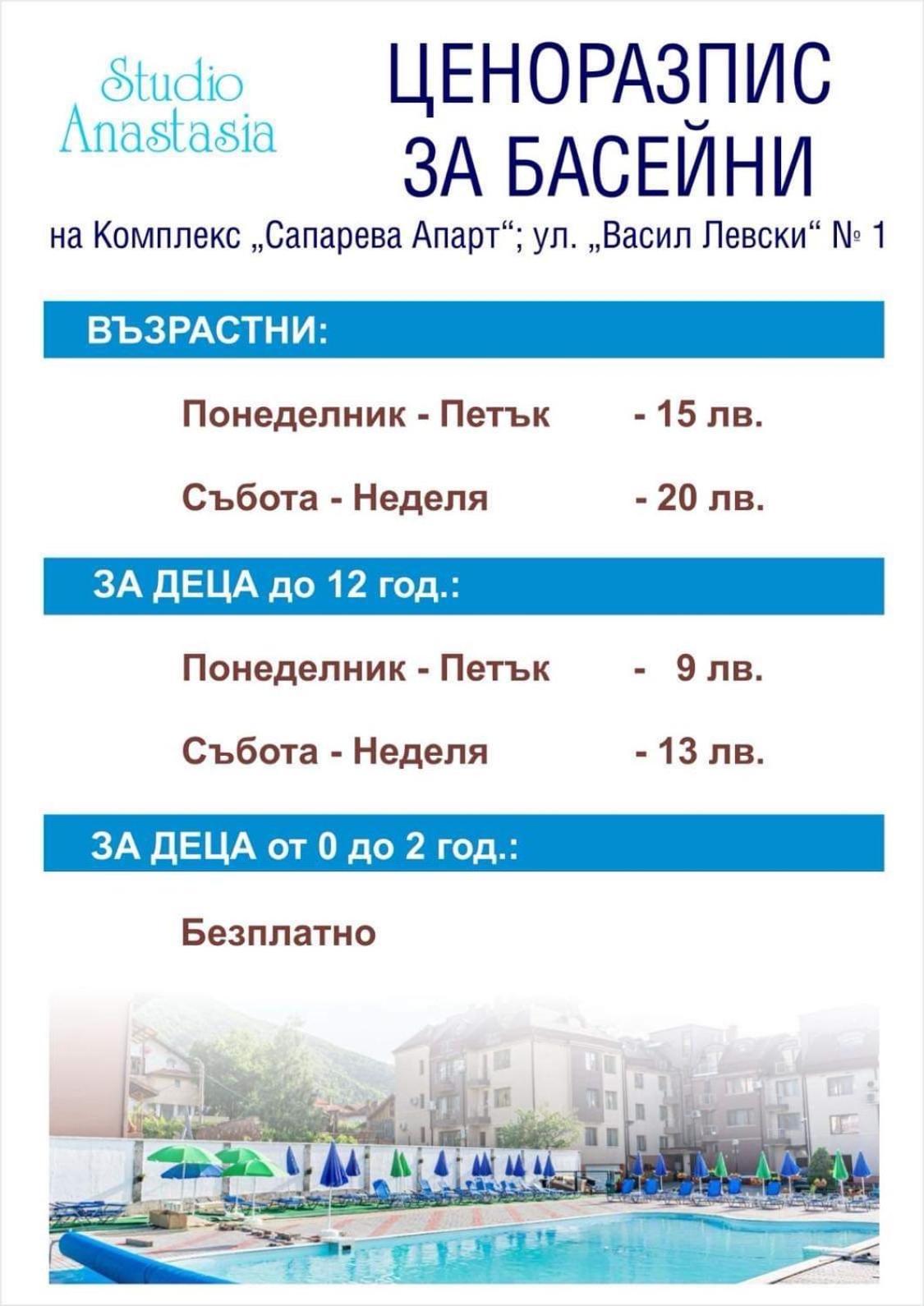 Studio Anastasia Сапарева-Баня Экстерьер фото